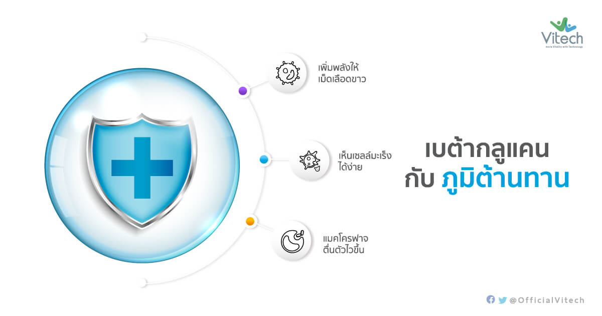 เบต้ากลูแคนกับภูมิต้านทาน